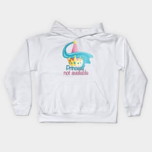 Princess not available Kids Hoodie